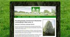 Desktop Screenshot of greenwaylandscapenursery.com